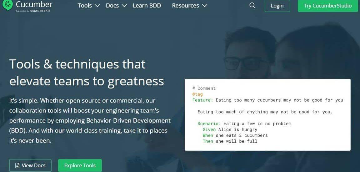 Cucumber: Open-source Software Testing tool